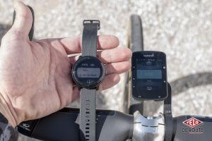 gallery Garmin de guidon VS Garmin de poignet